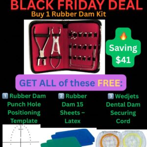 1 Rubber Dam Kit + 3 GIFTS FREE