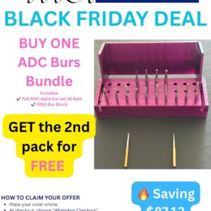 Buy 1 Set of ADC Burs Bundle — Get the Second Set FREE