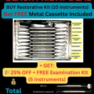 Buy Restorative Kit Get 25% OFF + Free Exam Kit