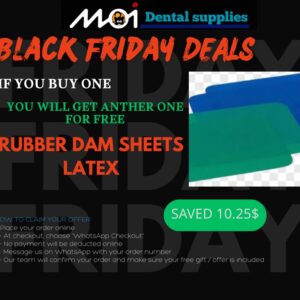 Rubber Dam sheets Latex + Another pack Free